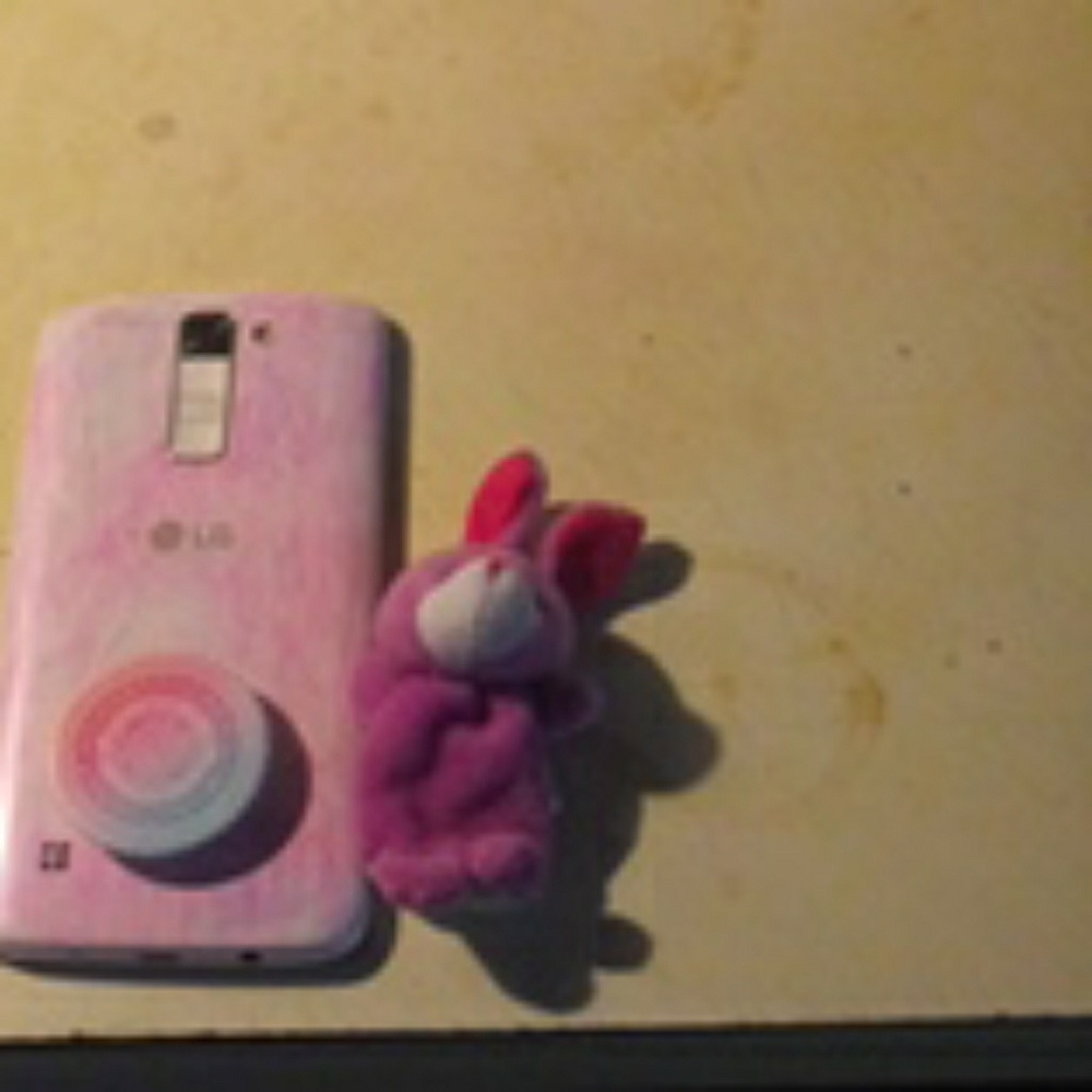 A phone and littel toy came with it